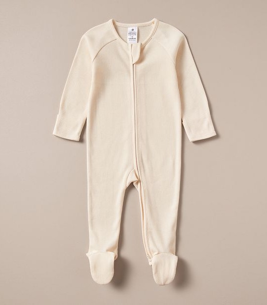 S22 239936_06 U ZIP COVERALL WAFFLE WHITECAP GREY 5 of 5