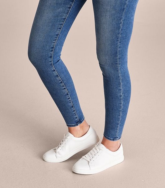 Butt Shaper Skinny High Rise Ankle Length Denim Jeans