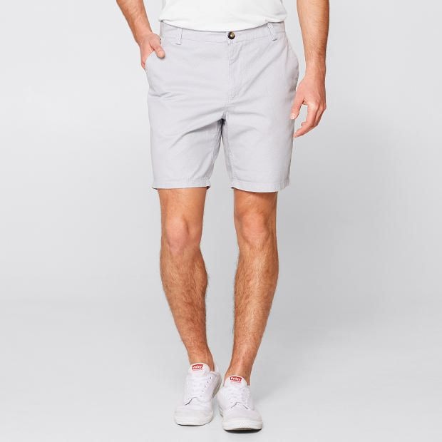 Slim Fit Chino Shorts Grey Target Australia