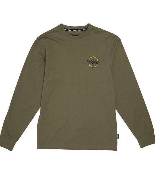 Mossimo Night Lights Long Sleeve Top - Olive