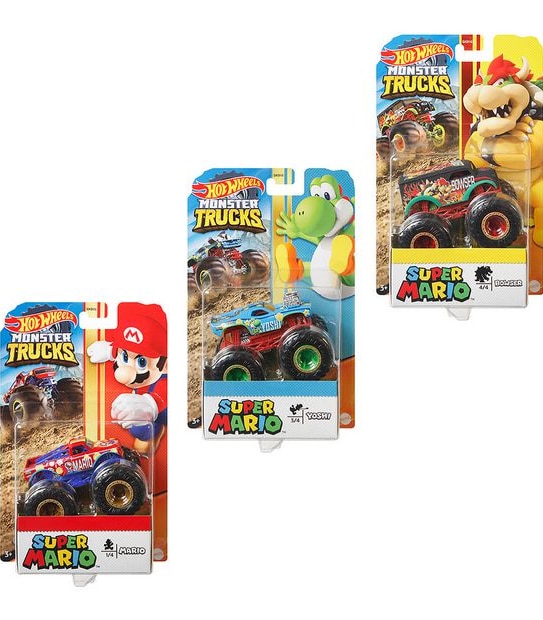 Hot wheels Monster Trucks 1:64 Themed -  Assorted*