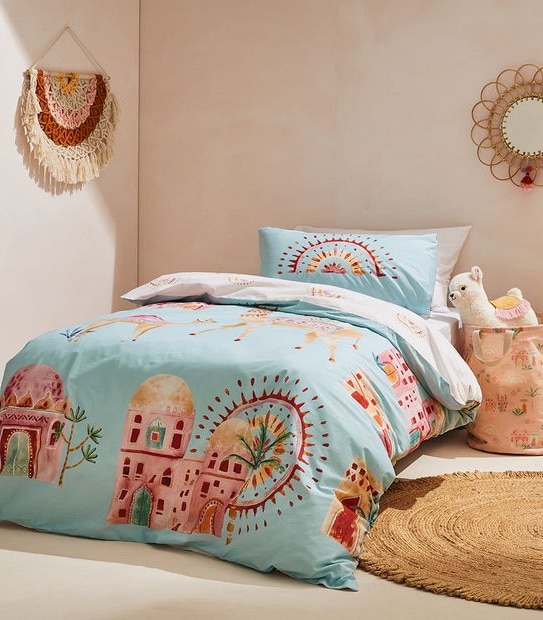 Clara Quilt Cover Set - Single Bed