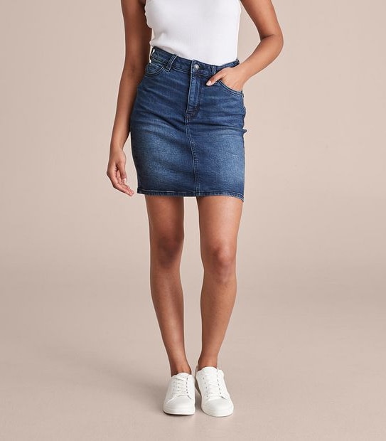 Classic Denim Skirt
