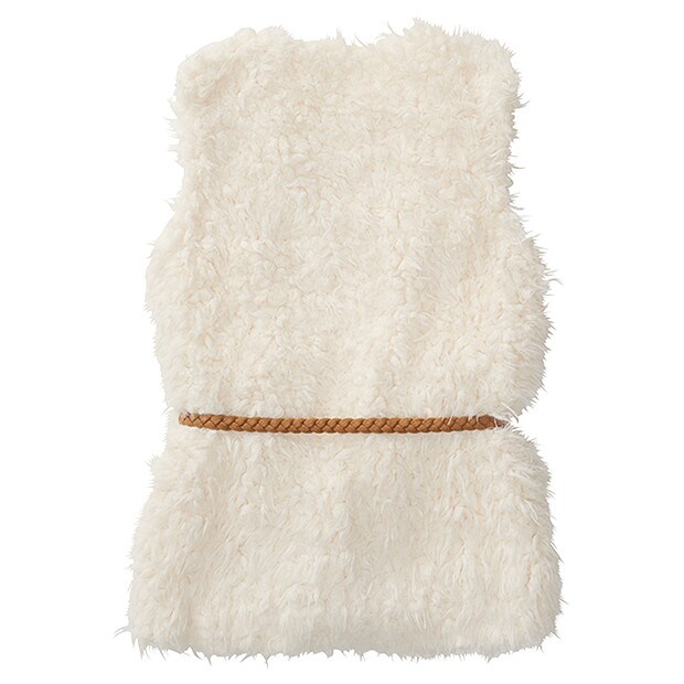 Baby fur clearance vest target
