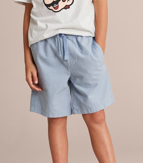 Textured Volley Shorts