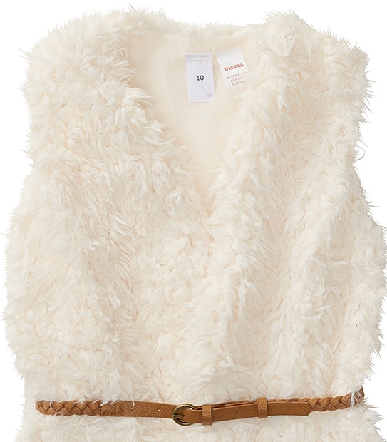 Shaggy Fur Vest