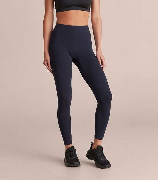 Active Full Length Leggings - Navy Blue