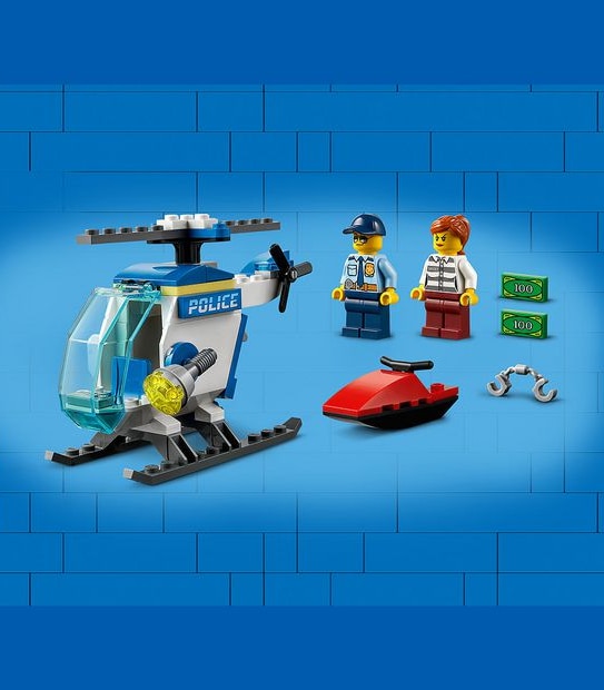LEGO&reg; City Police Helicopter 60275