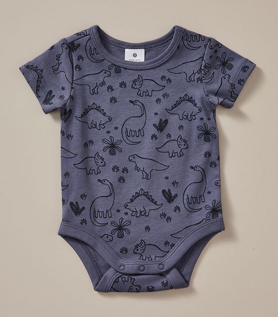 Baby Organic Cotton Print Bodysuit