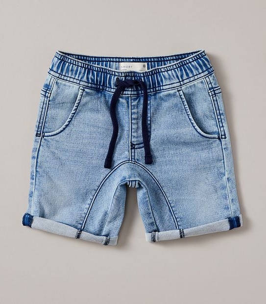 Wonder Denim Pull On Shorts