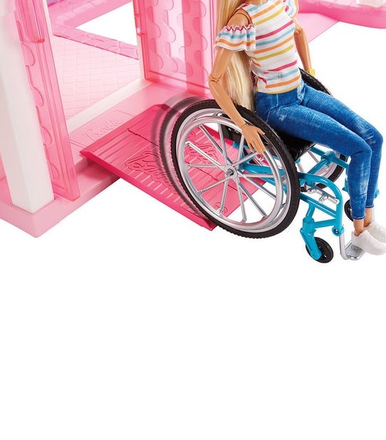 Barbie&reg; Fashionista Doll With Wheelchair