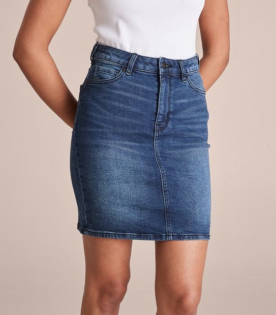 Classic Denim Skirt