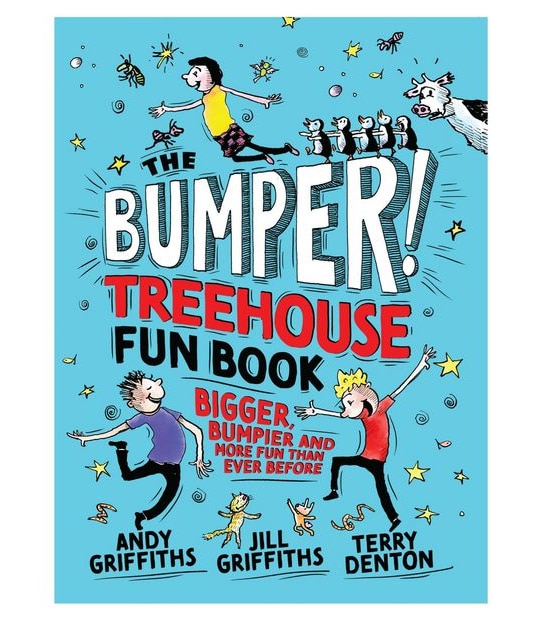 The Bumper Treehouse Fun Book - Andy Griffiths,Terry Denton