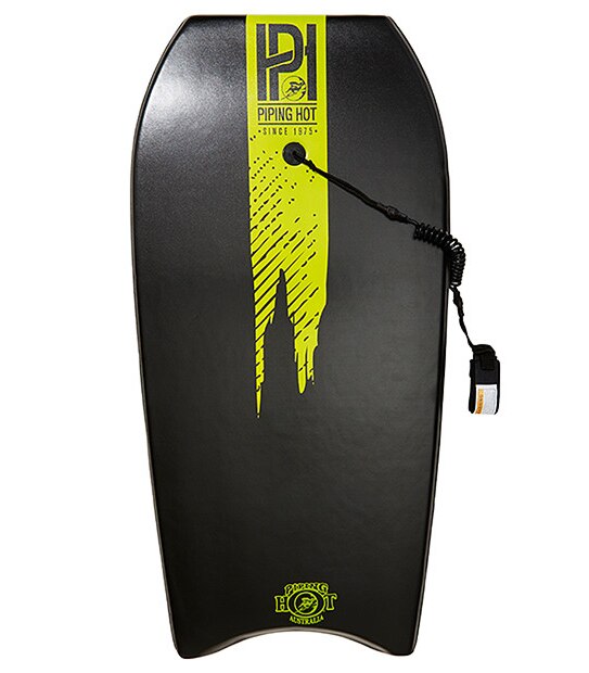 Piping Hot Bodyboard 106cm Yellow / Black Target Australia
