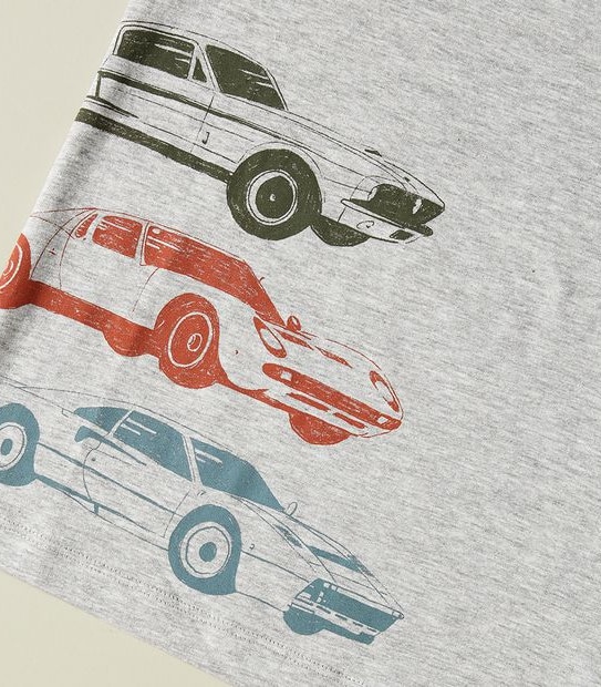Car Print Top