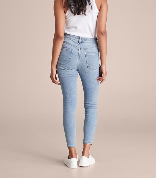 Kayla Skinny Super High Rise Ankle Length Jeans