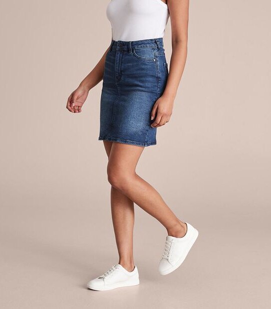 Classic Denim Skirt