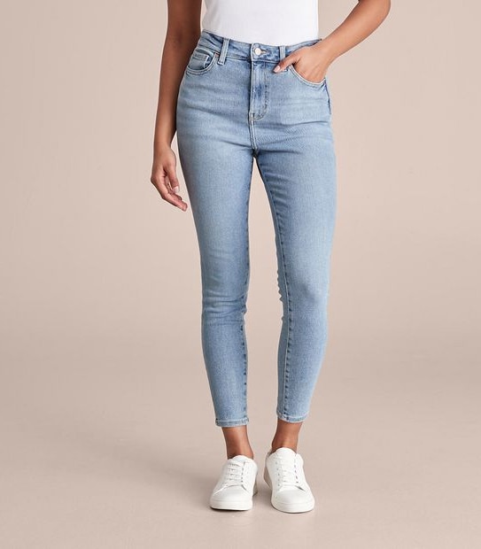 Kayla Skinny Super High Rise Ankle Length Jeans