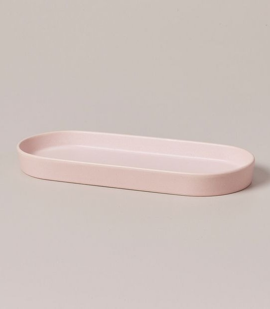 AVA CERAMIC TRAY BLUSH
