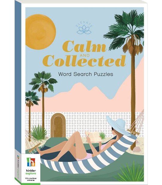 Elevate Positive Puzzles Calm And Collected Word Search