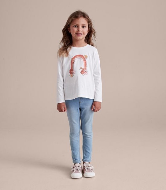 Organic Cotton Print Top