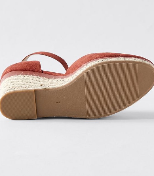 Houston Espadrille Wedges - Red