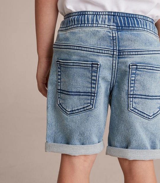 Wonder Denim Pull On Shorts