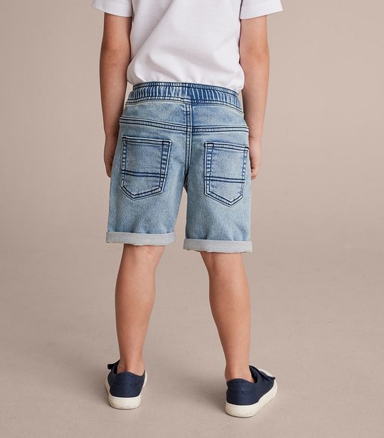 Wonder Denim Pull On Shorts