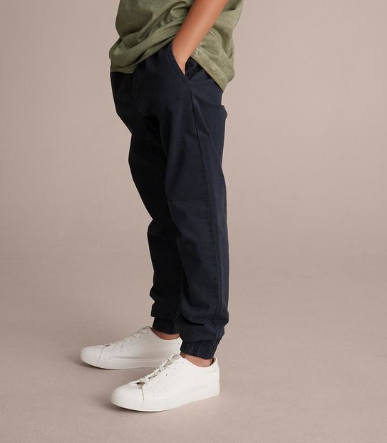 Pull On Cuffed Chino Pants