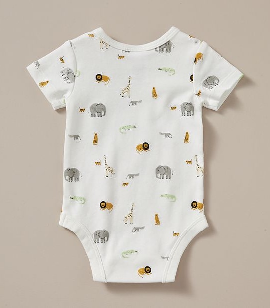 Baby Organic Cotton Print Bodysuit