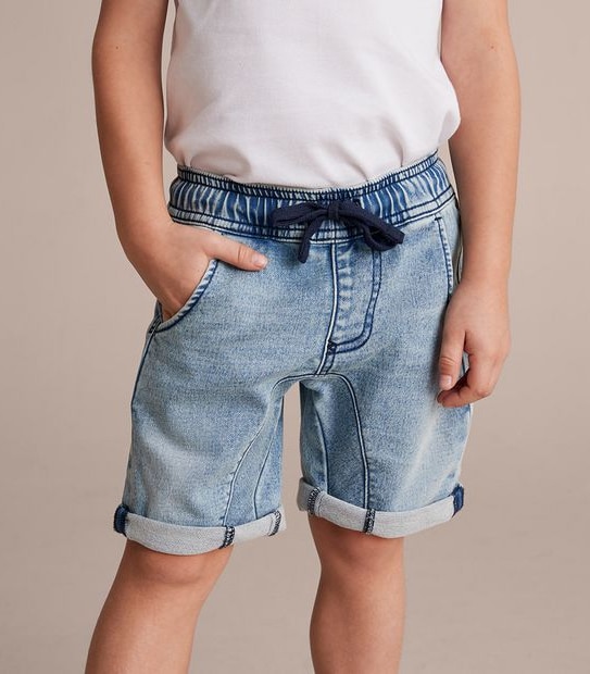 Wonder Denim Pull On Shorts