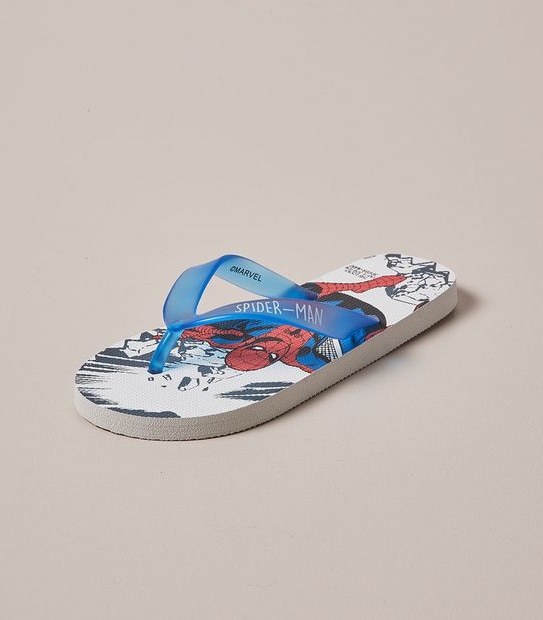 Kids Junior Spider-Man Recycled Thongs