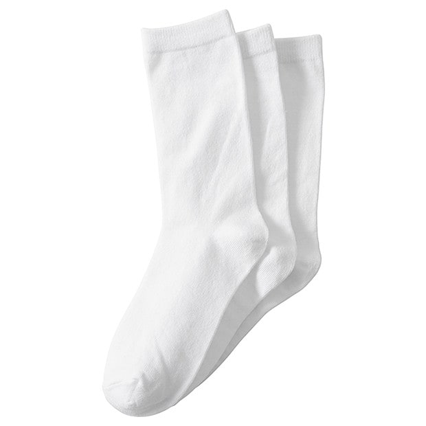 essentials 3 Pack Crew School Socks essentials 3 Pack Crew School Socks