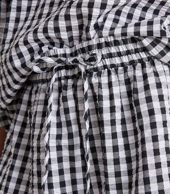 Lily Loves Frill Edge Gingham Shorts