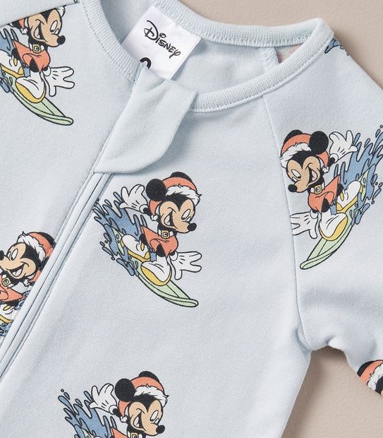 Baby Disney Christmas Mickey Mouse Romper