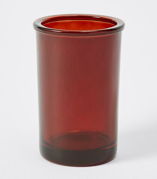 Amber Glass Tumbler