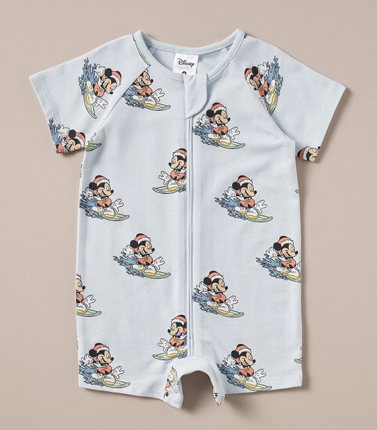 Baby Disney Christmas Mickey Mouse Romper