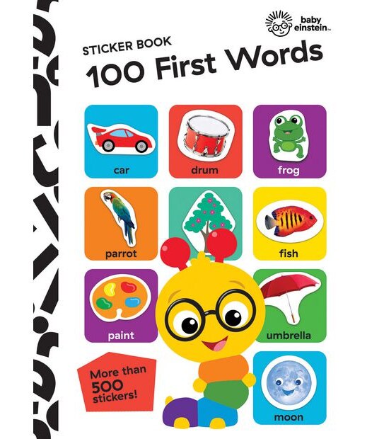 Baby Einstein 100 First Words Sticker Book