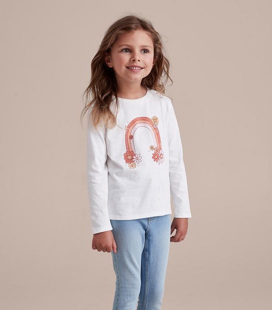 Organic Cotton Print Top