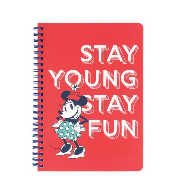Retro Mickey A5 Spiral Notebook