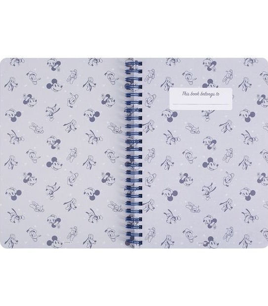 Retro Mickey A5 Spiral Notebook