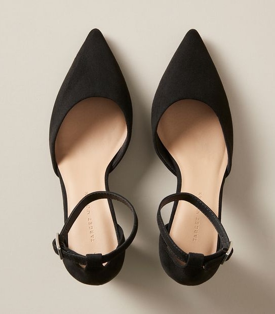 Womens Dom Ankle Strap Heels