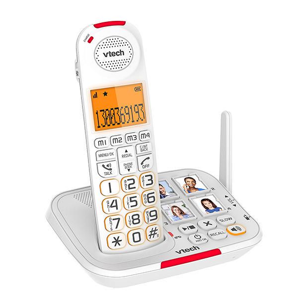 VTech 17450 CareLine DECT6.0 Cordless Phone with VSMART CLS17450 VTech 17450 CareLine DECT6.0 Cordless Phone with VSMART CLS17450