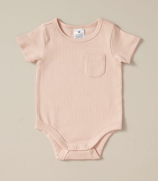 Baby Organic Cotton 3 Piece Rib Gift Set 5 of 5