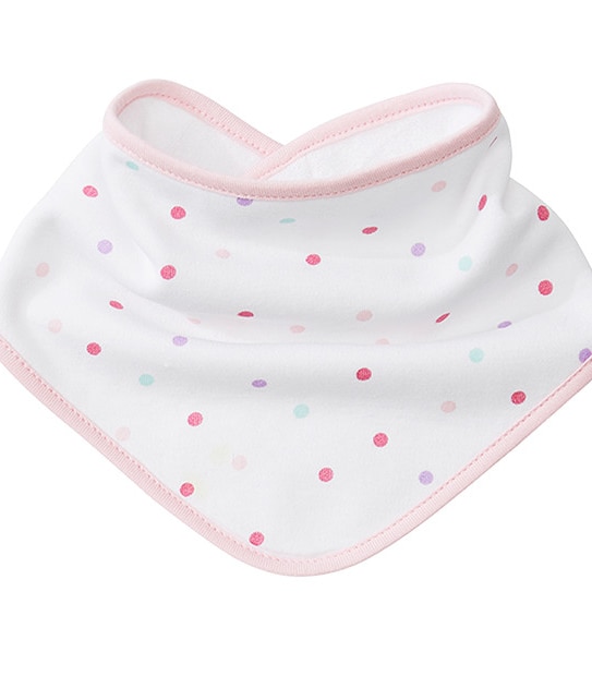 2 Pack Bandana Bibs - Heart