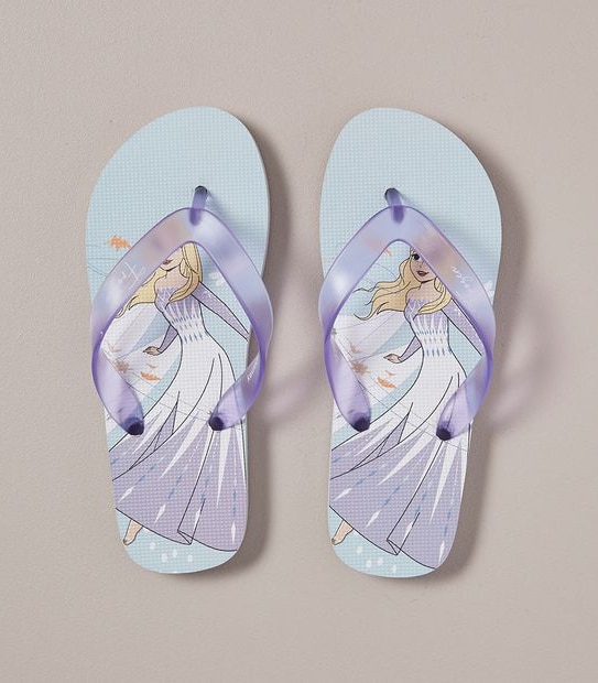 Kids Junior Disney Frozen Recycled Thongs 2 of 3