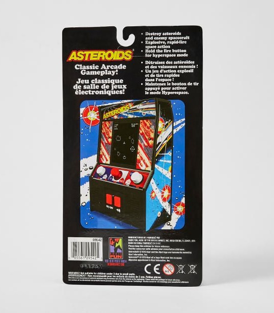 Asteroids Classic Mini Arcade Game