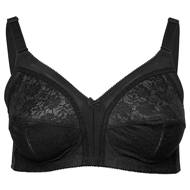 Firm Support Wirefree Bra - Black, Style:10000026 Firm Support Wirefree Bra - Black, Style:10000026