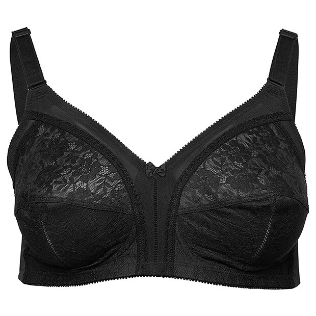 Firm Support Wirefree Bra - Black, Style:10000026