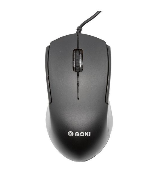 Moki Optical Mouse with Wired USB Cable